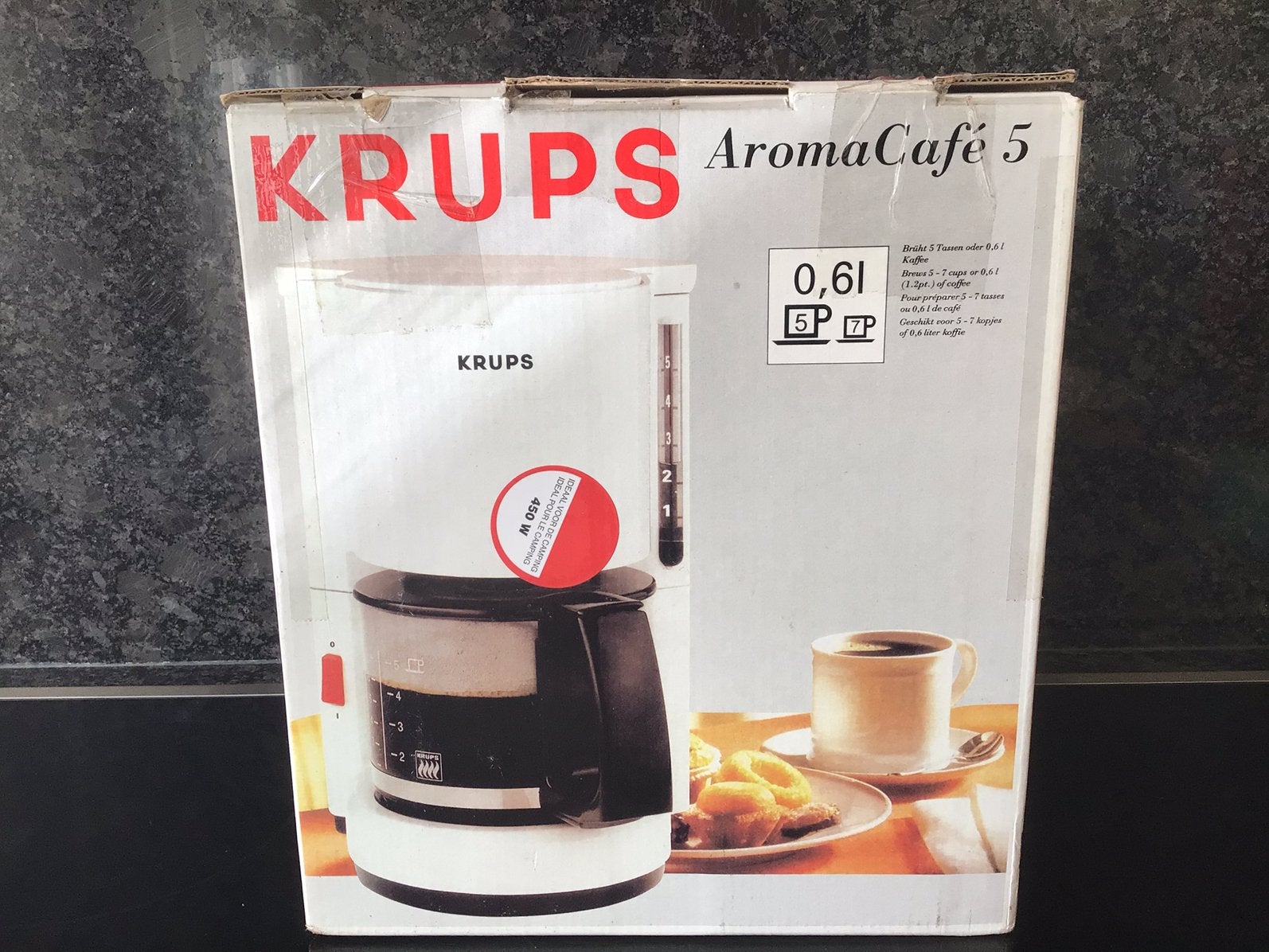 Krups koffiezetapparaat, Ophalen, Nieuw