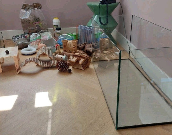 Terrarium, hamsterhok met heel veel extra's, Ophalen, Overige typen