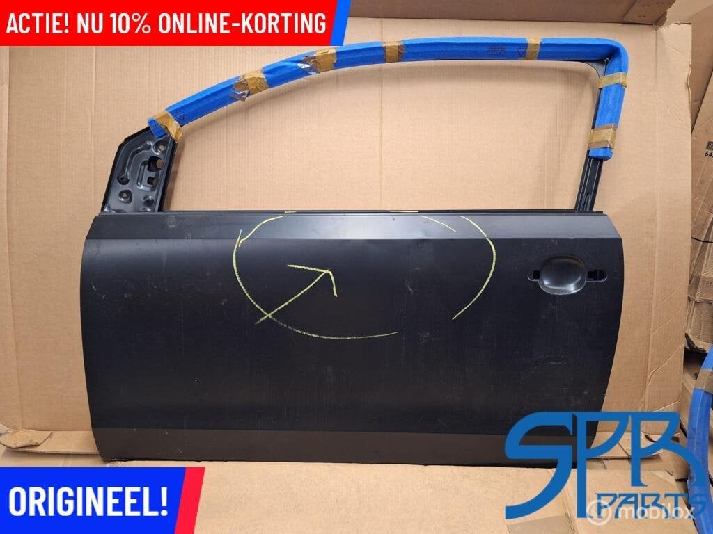 VW UP UP! MII CITIGO Links DEUR PORTIER 3-DEURS 1S3831055B, Voor, Nieuw, Ophalen of Verzenden, Volkswagen