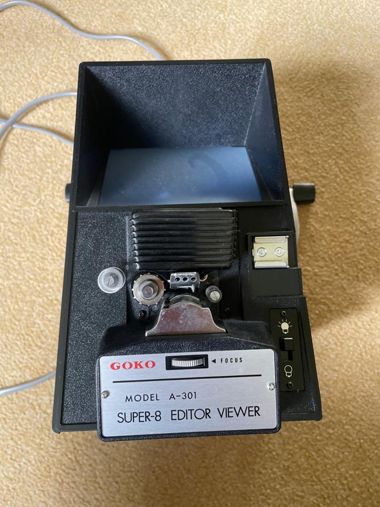 Goko A-301 Super-8 Editor Viewer, Ophalen of Verzenden, Gebruikt, Overige typen