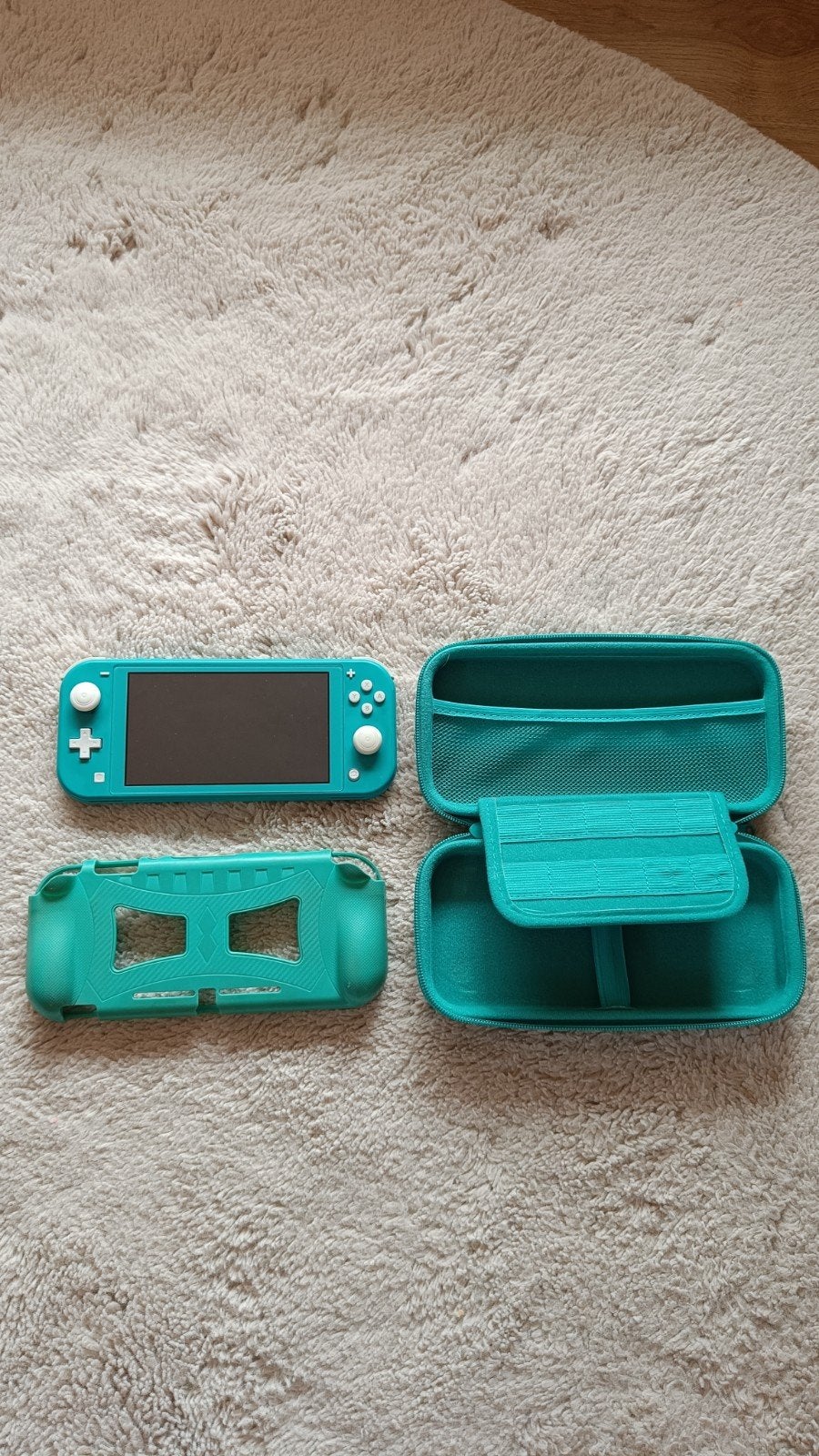 Nintendo Switch Lite turquoise, Spelcomputers en Games, Spelcomputers | Nintendo Switch Lite, Ophalen of Verzenden, Turquoise