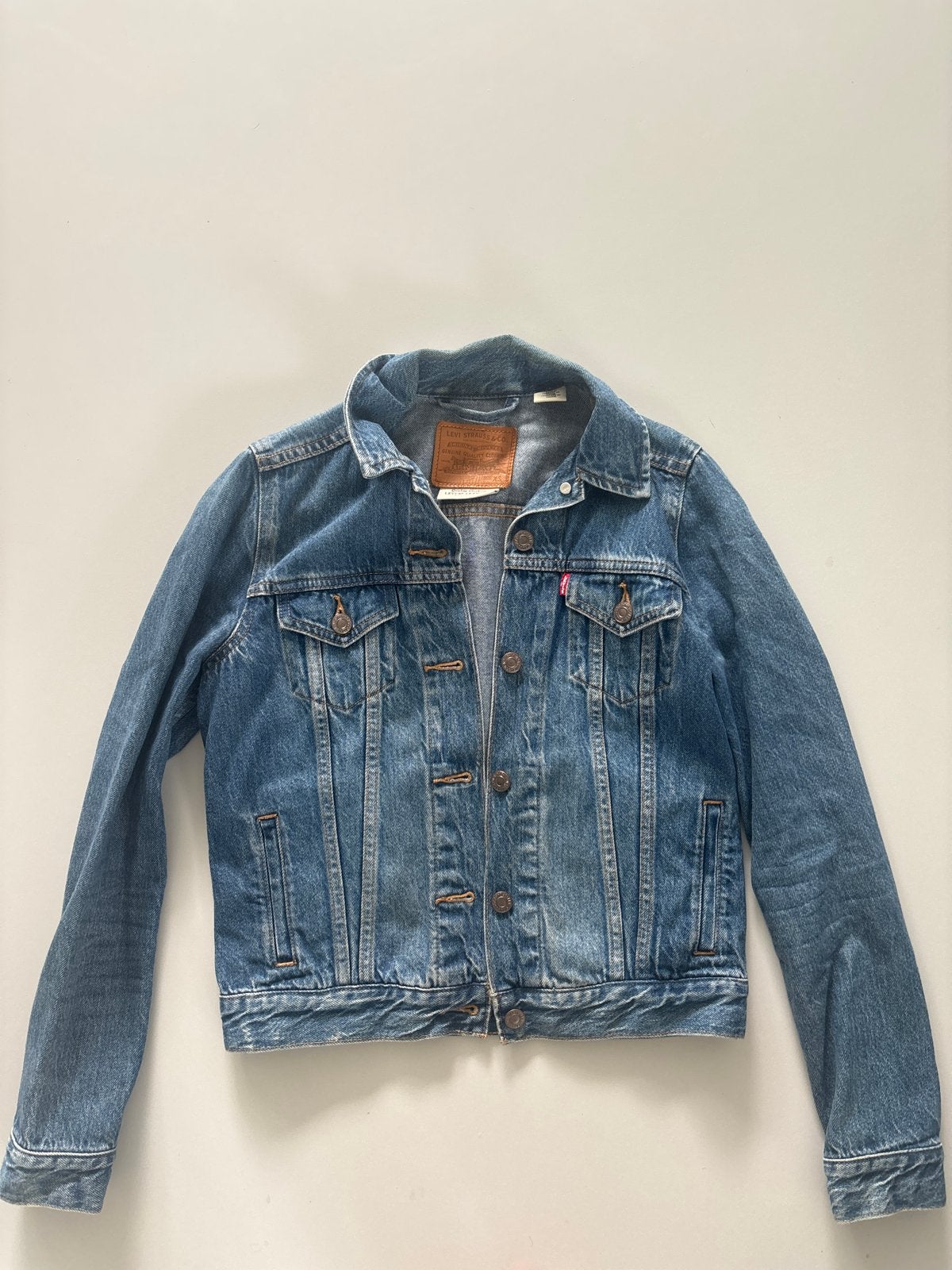 Levi's Premium spijkerjack - Maat XS, Ophalen of Verzenden, Zo goed als nieuw, Maat 34 (XS) of kleiner, Blauw