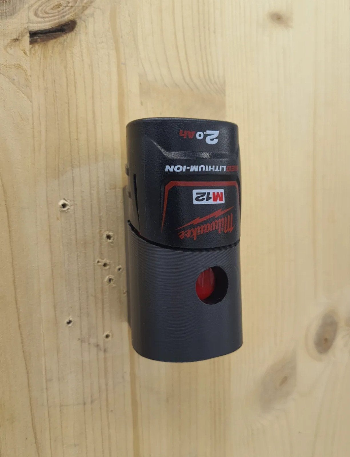 Milwaukee M12 Accuhouder, Doe-het-zelf en Verbouw, Gereedschap | Handgereedschap, Ophalen of Verzenden, Nieuw, Gereedschapsopslag