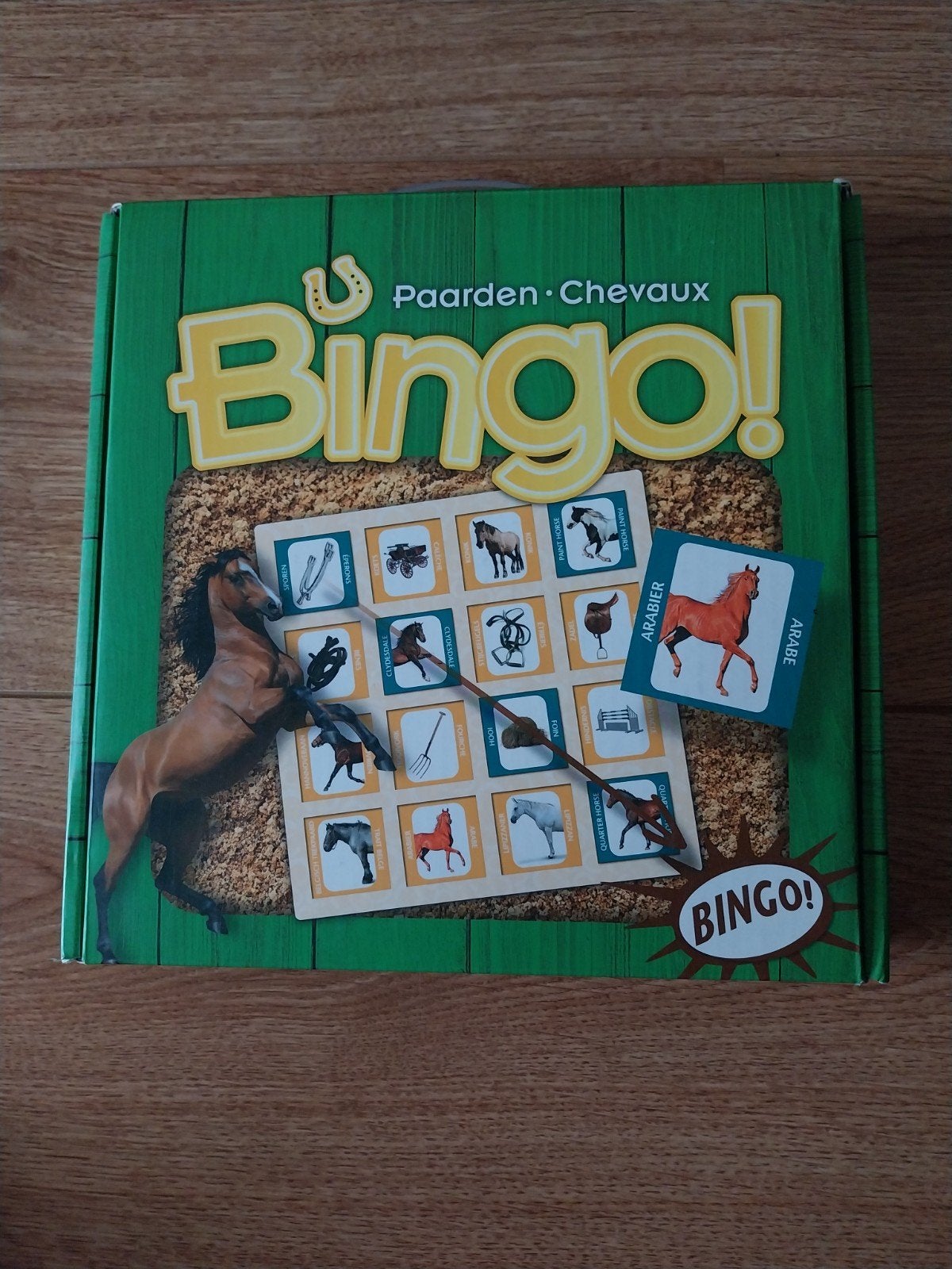 Paarden kinder Bingo spel, Ophalen of Verzenden, Zo goed als nieuw