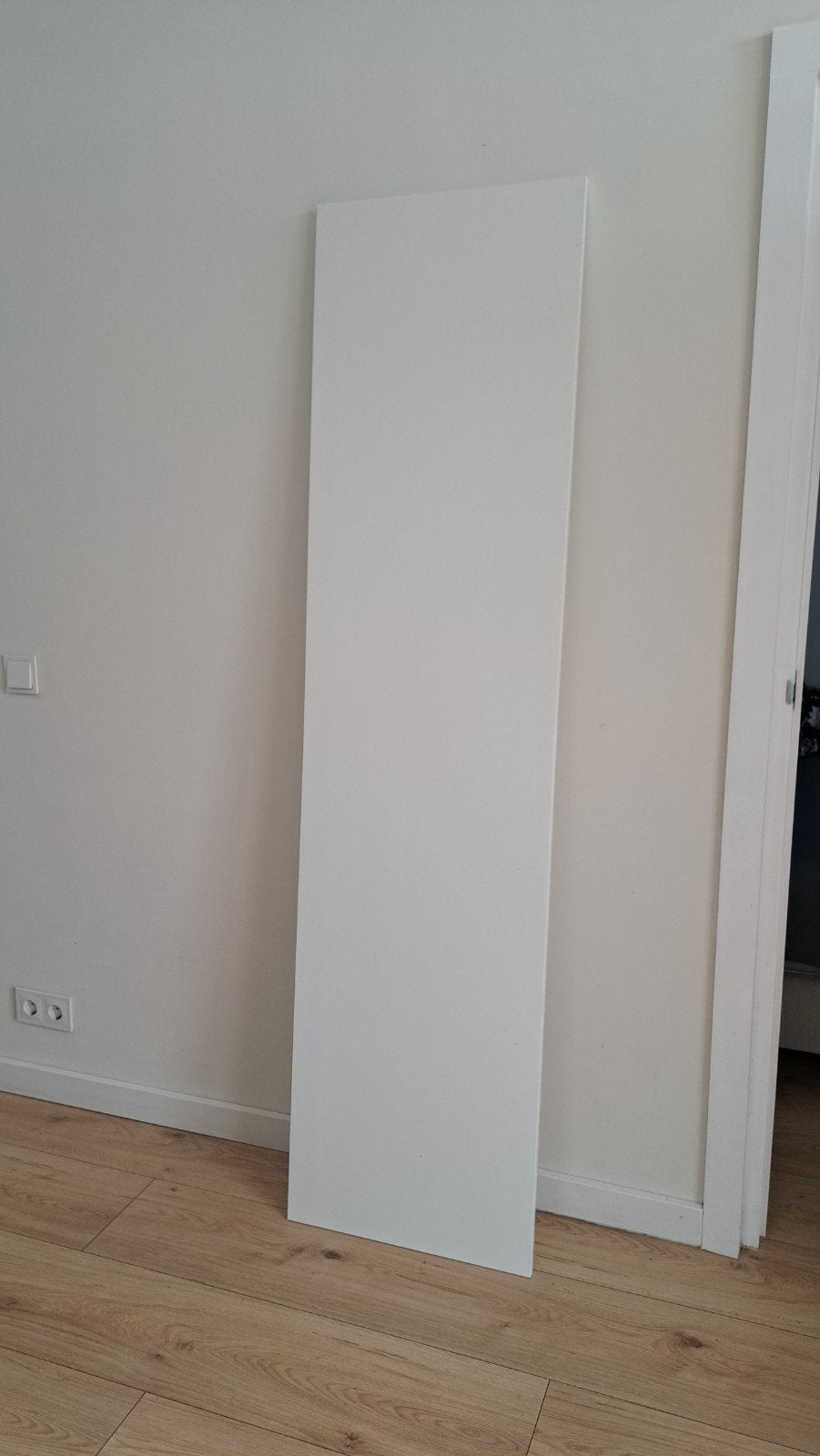 IKEA Forsand Kastdeur Wit 50x195 cm (zonder scharnieren), Ophalen, Overige materialen, Minder dan 50 cm, Nieuw