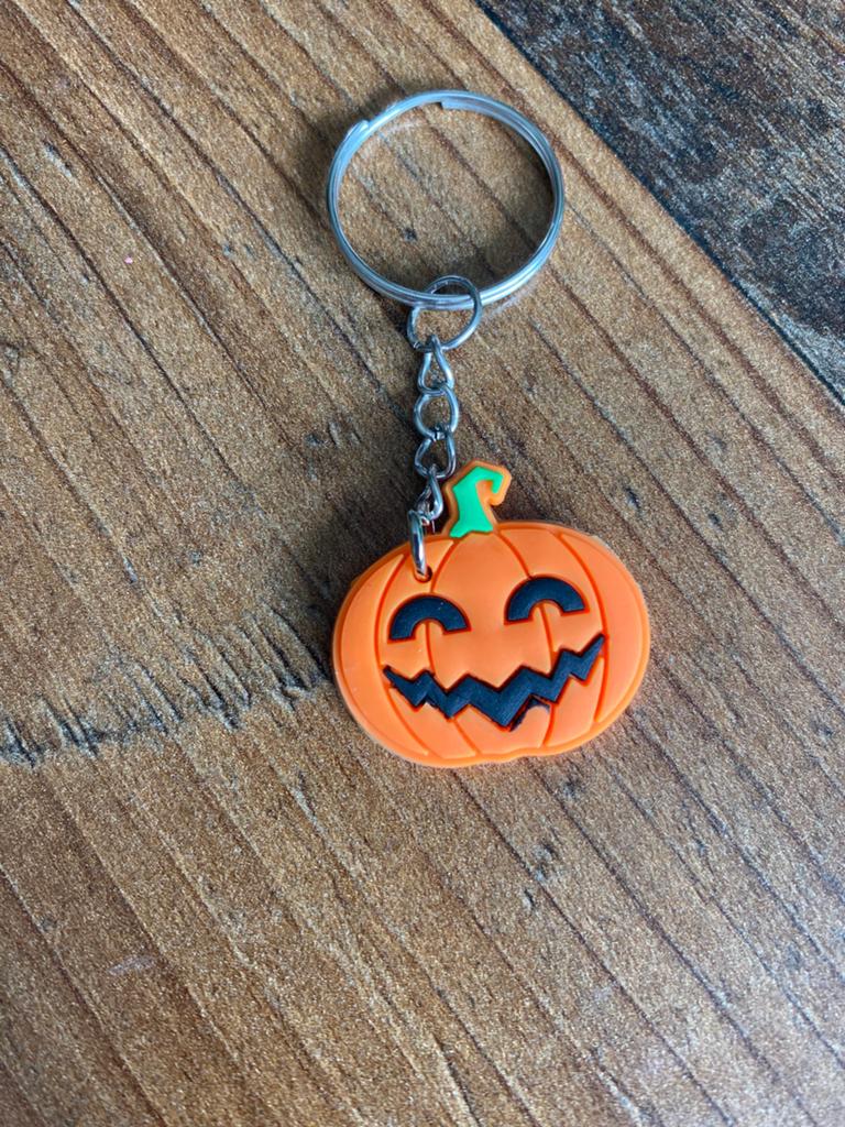 Halloween Pompoen Sleutelhanger - Nieuw, Ophalen of Verzenden, Nieuw, Overige typen