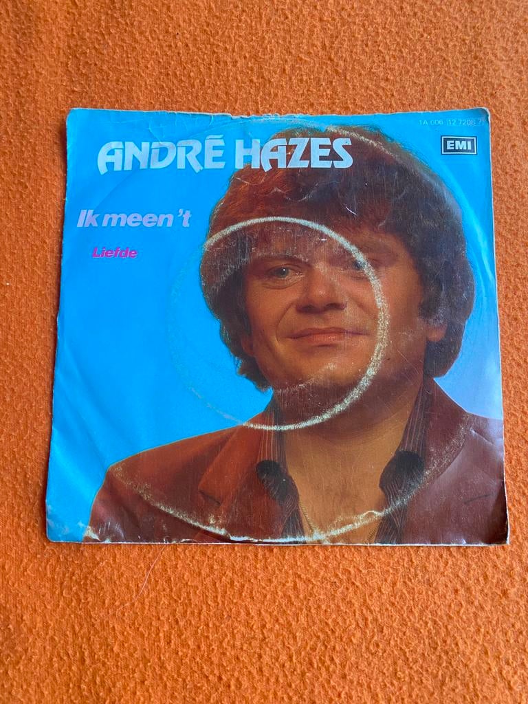 Andre Hazes, Cd's en Dvd's, Vinyl Singles, Ophalen of Verzenden, Zo goed als nieuw, Nederlandstalig