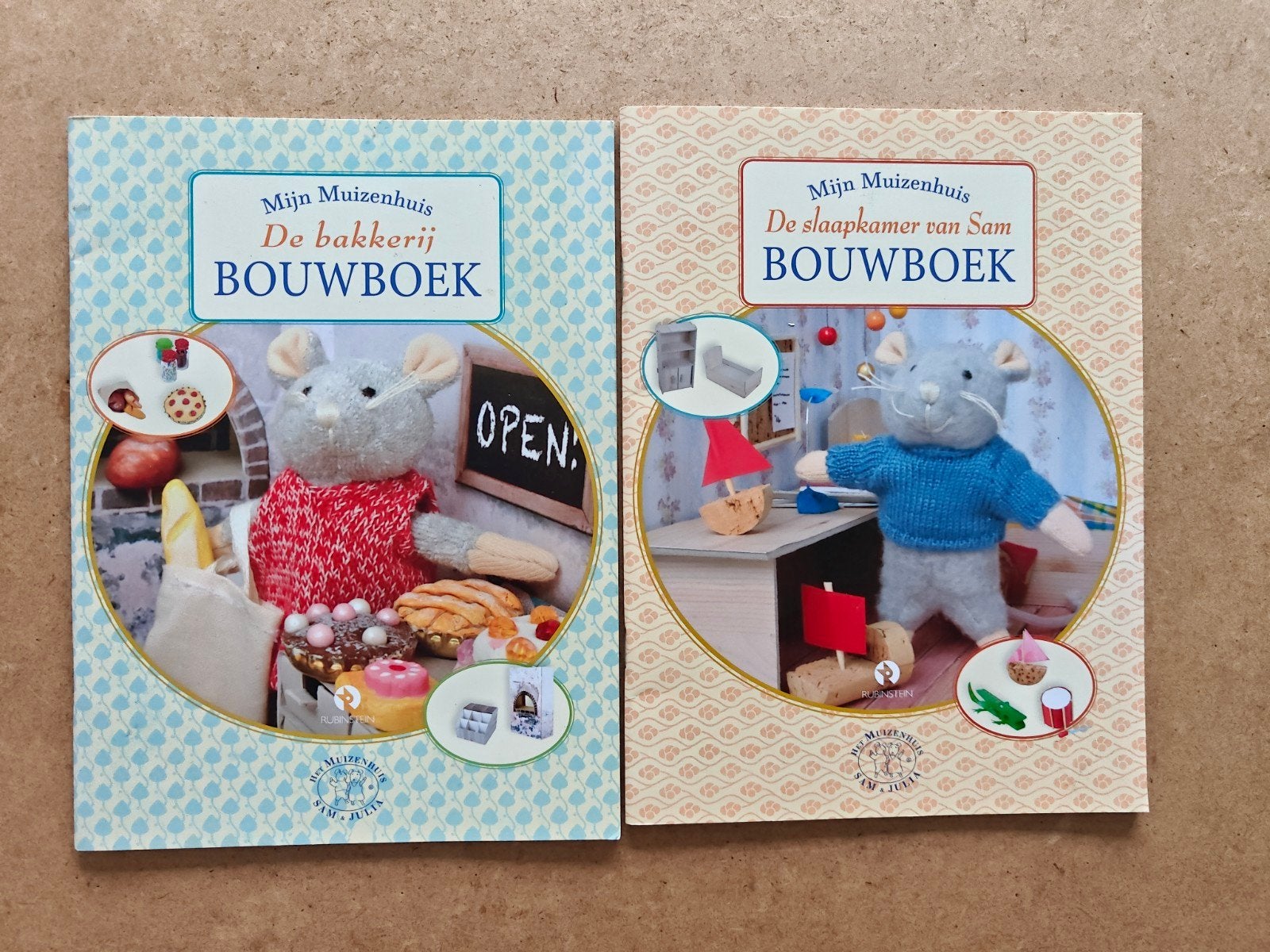 Het Muizenhuis Bouwboek: De Bakkerij & De Slaapkamer van Sam, Ophalen of Verzenden, Karina Schaapman, Non-fictie