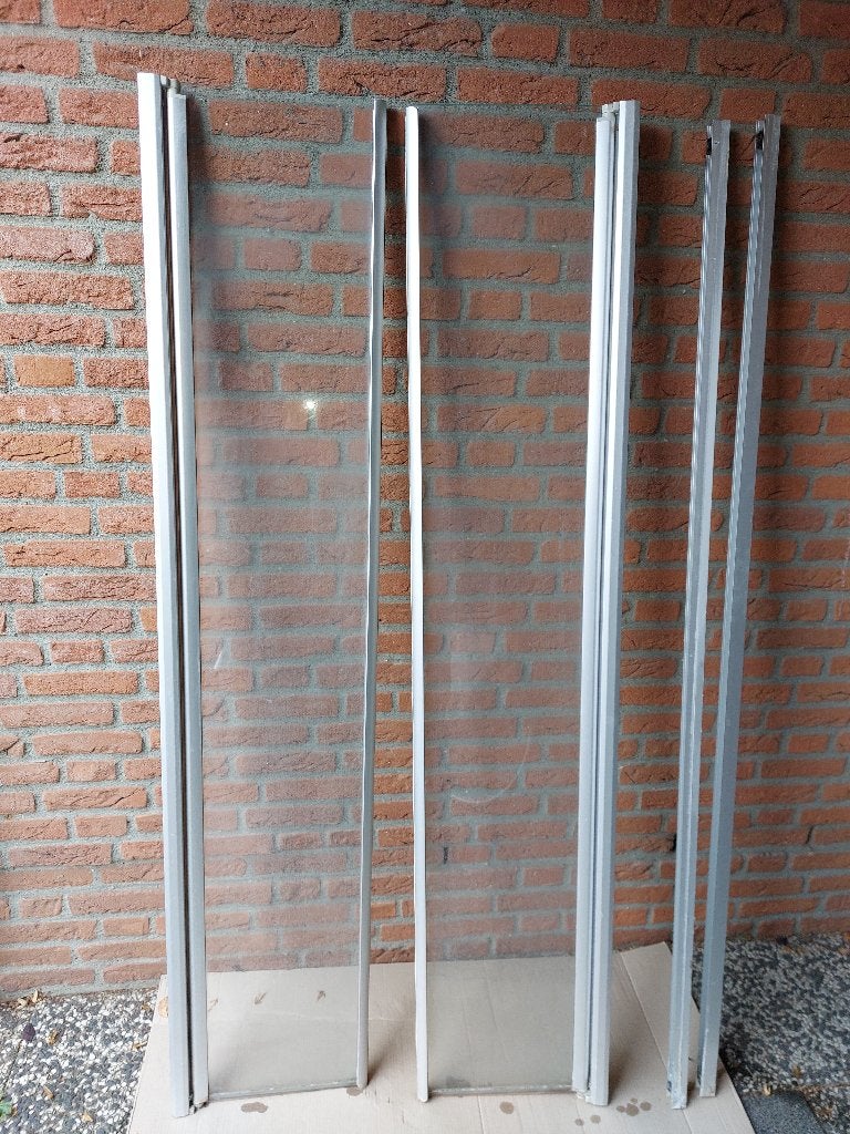 douche deur, Ophalen, Gebruikt