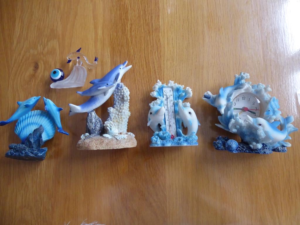 beeldjes dolfijn, Ophalen of Verzenden, Zo goed als nieuw, Dier
