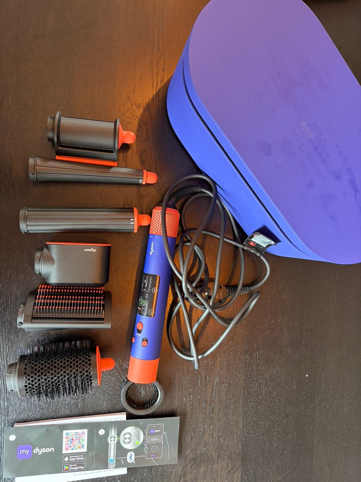 Dyson airwrap id straight + wavy multistyler, Ophalen of Verzenden, Nieuw, Haarverzorging
