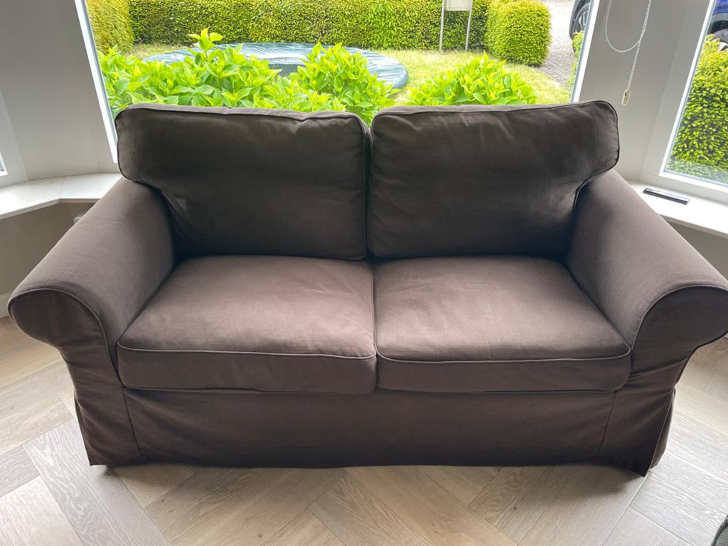 IKEA Ektorp 2-zitsbank onbeschadigd GRATIS, Ophalen, Gebruikt, 150 tot 200 cm, Tweepersoons