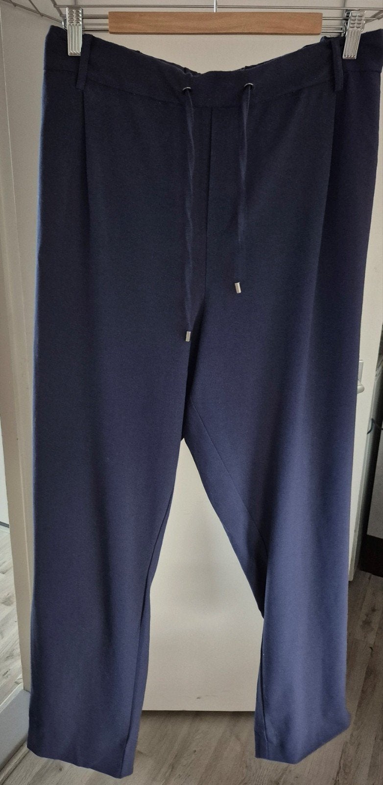 Dames Blauwe Pantalon CISO maat 52, Kleding | Dames, Ophalen of Verzenden, Blauw, Lang