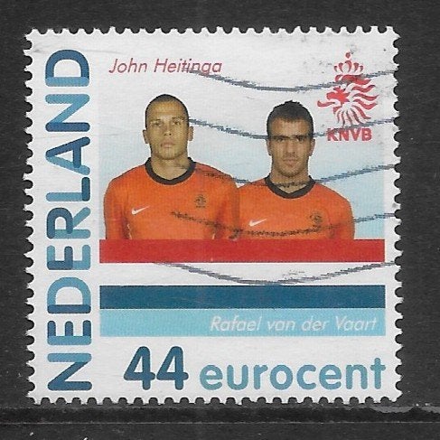 Persoonlijke, WK Voetbal 2010, Heitinga/vd Vaart (K1406), Ophalen of Verzenden