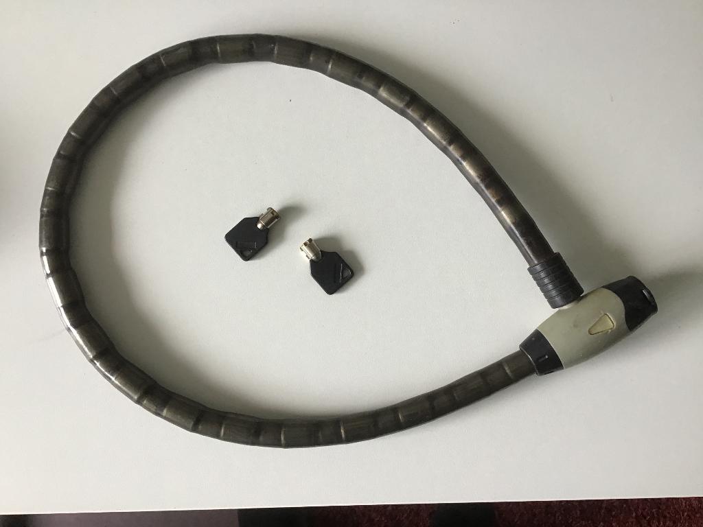 Fiets / motor slot met 2 sleutels, Ophalen of Verzenden