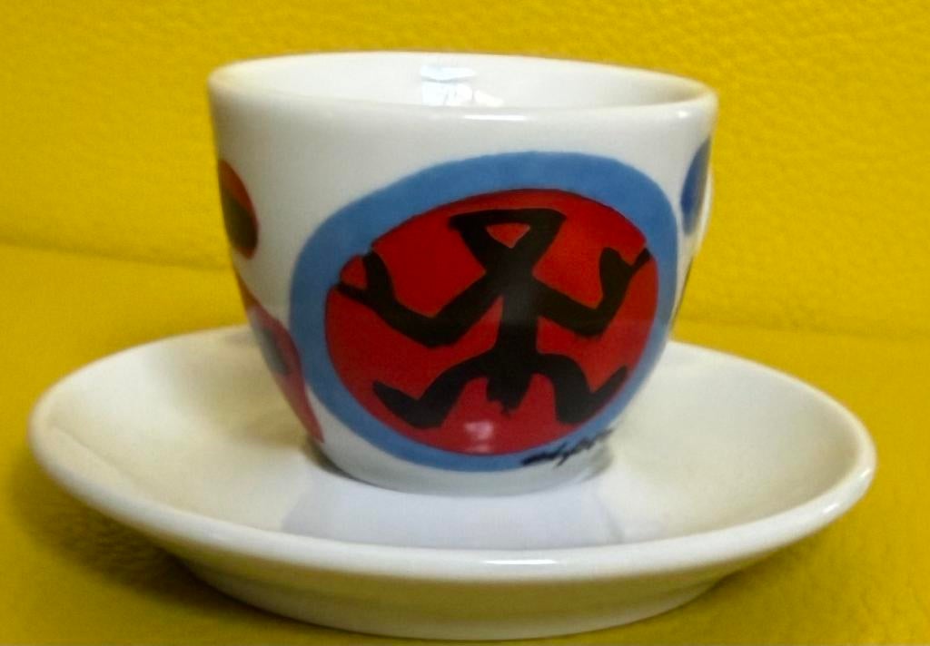 illy art collection espressokopje AR.Penck, Nieuw, Ophalen of Verzenden, Overige stijlen, Kop(pen) en/of Schotel(s)