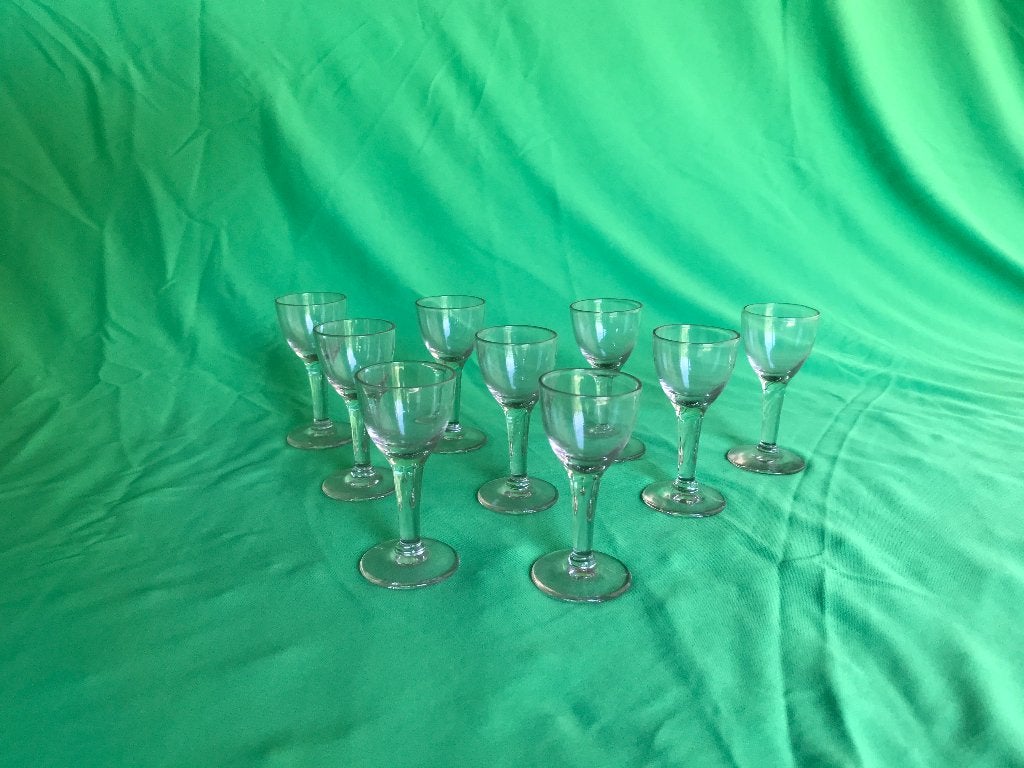 Antiek borrel / wijn glaasjes, Ophalen of Verzenden