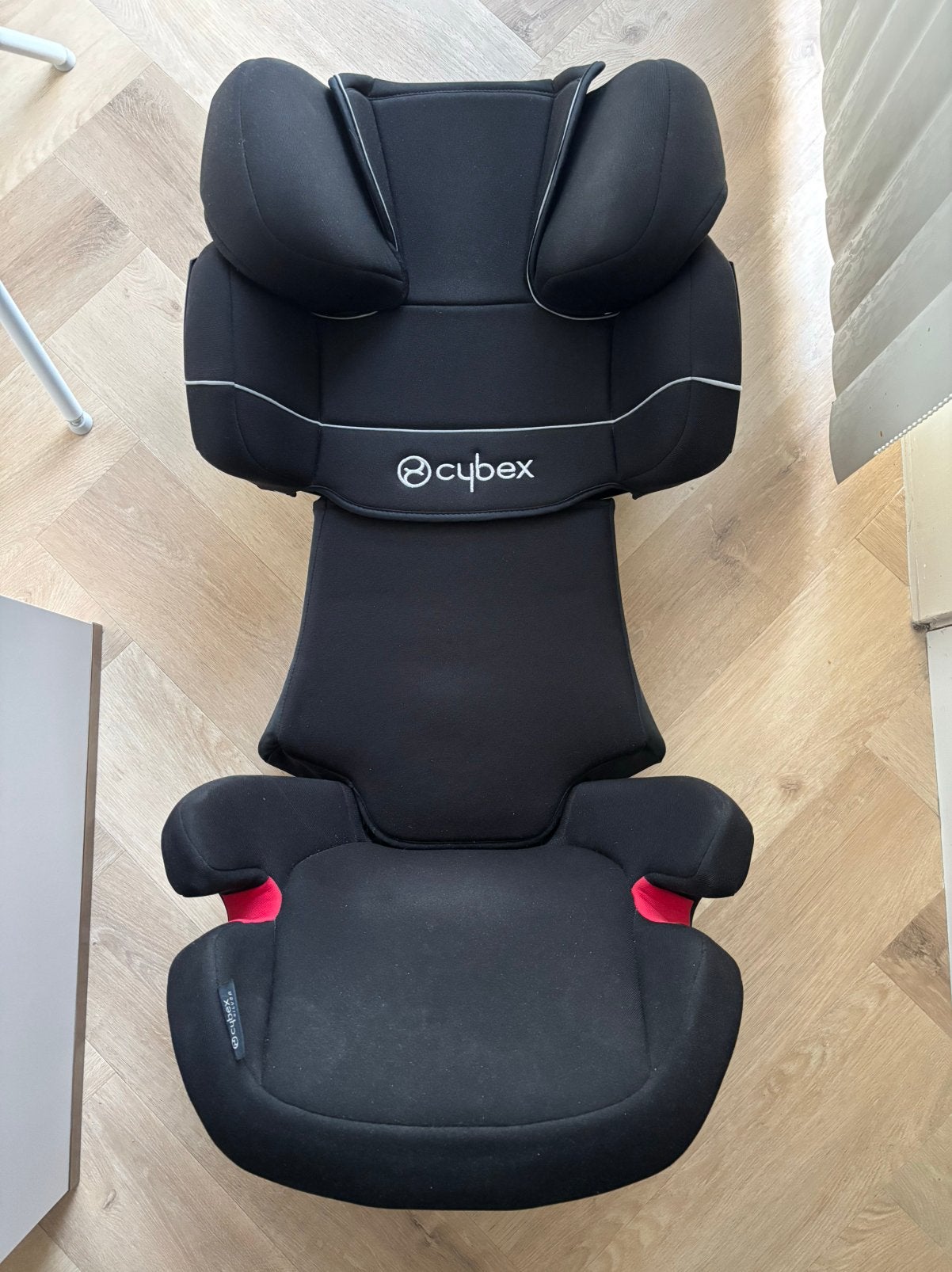 Cybex Solution X-fix zit verhoger met leuning en isofix, Verstelbare rugleuning, Gebruikt, 15 t/m 36 kg, Isofix