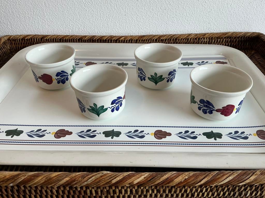 Boerenbont Boch België ( Parafour Ovenschaaltjes), Ophalen of Verzenden, Aardewerk, Boerenbont