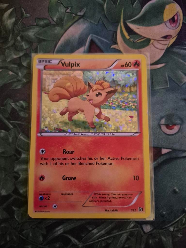 Vulpix Pokémon McDonald's Promo 2016 Kaart, Ophalen of Verzenden, Zo goed als nieuw, Losse kaart, Foil