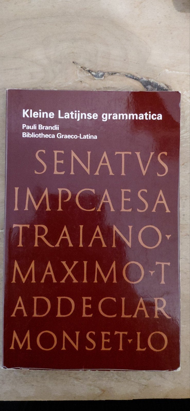 Kleine Latijnse grammatica - Pauli Brandii, Boeken, Pauli Brandii, HBO, Alpha, Ophalen