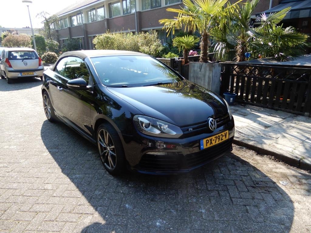Volkswagen Golf 1.4 TSI 118KW Cabrio 2012 Zwart, Voorwielaandrijving, 4 cilinders, Cabriolet, Leder