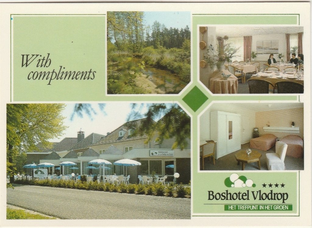 VLODROP Boshotel Vlodrop, Verzenden, 1980 tot heden, Ongelopen, Limburg