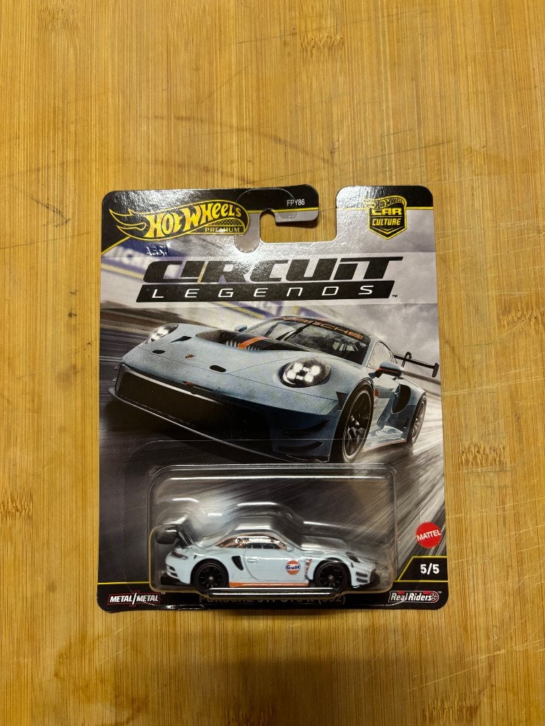 Hot Wheels Porsche 911 GT3 RS Gulf Circuit Legends, Ophalen of Verzenden, Nieuw, Auto