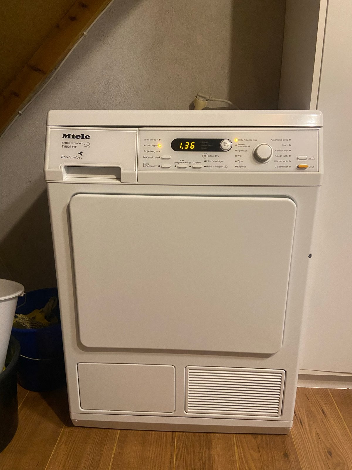 Miele T8827 WP EcoComfort wasdroger