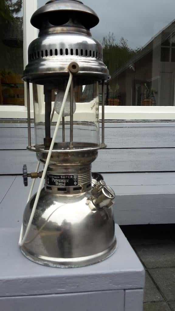 Petromax Rapid, Ophalen