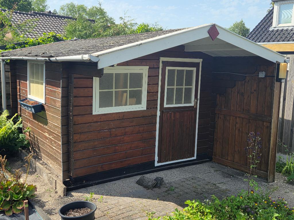 Te koop tuinhuisje, Tuin en Terras, Tuinhuizen, Ophalen, Tuinhuis, 250 tot 500 cm, 2 ramen