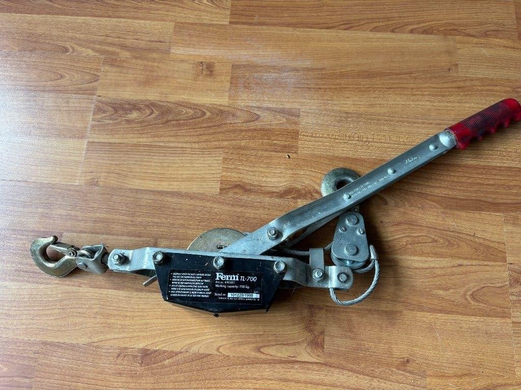 Handtakel 700 kg, Ophalen of Verzenden, Gebruikt