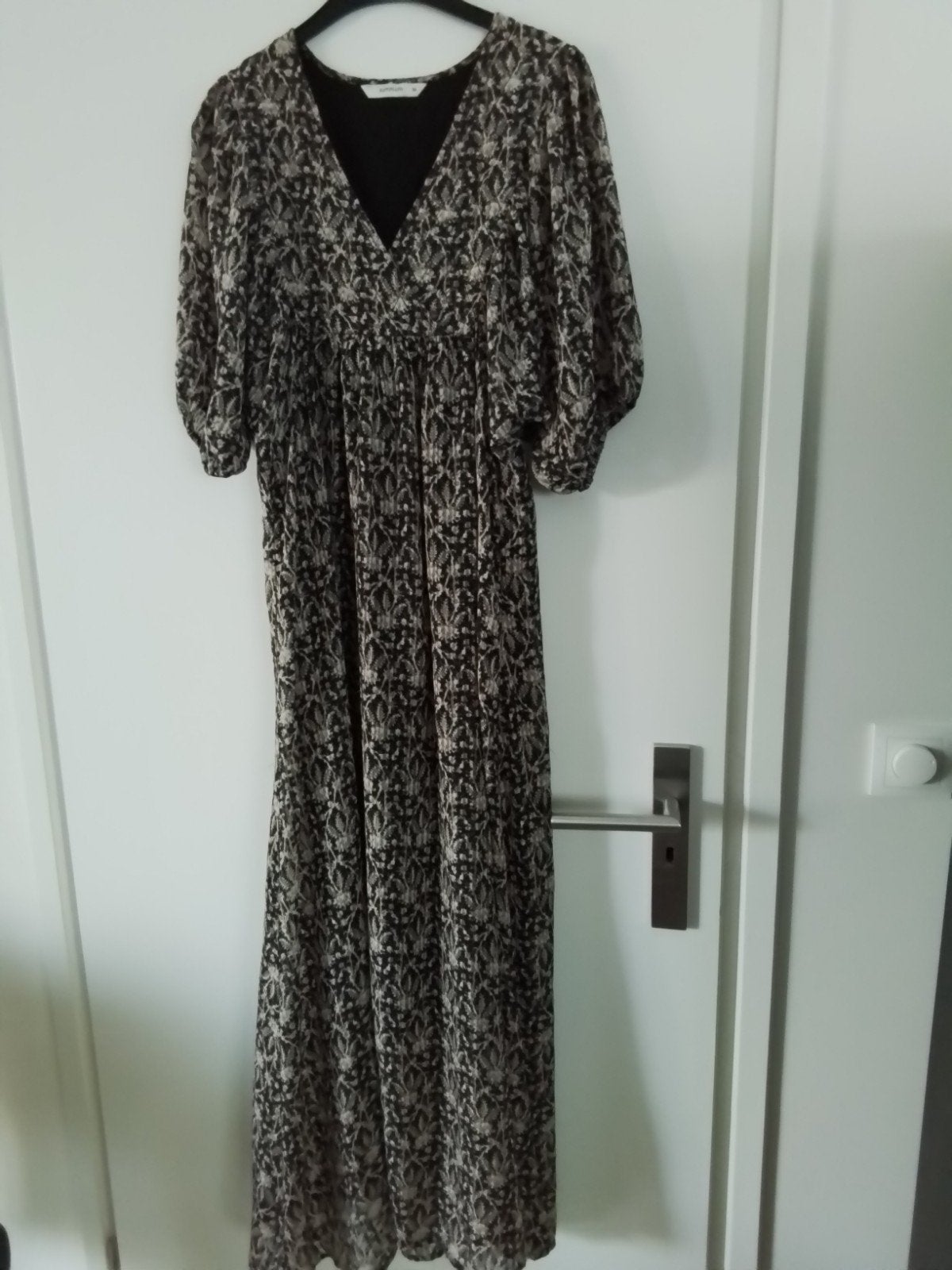 Lange jurk Summum mt 36, Kleding | Dames, Summum, Meerkleurig, Ophalen of Verzenden, Zo goed als nieuw