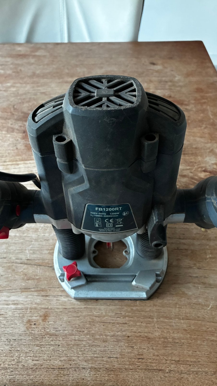 Bovenfrees x-kraft 1200w, Ophalen, Gebruikt, Elektrisch, Bovenfrees