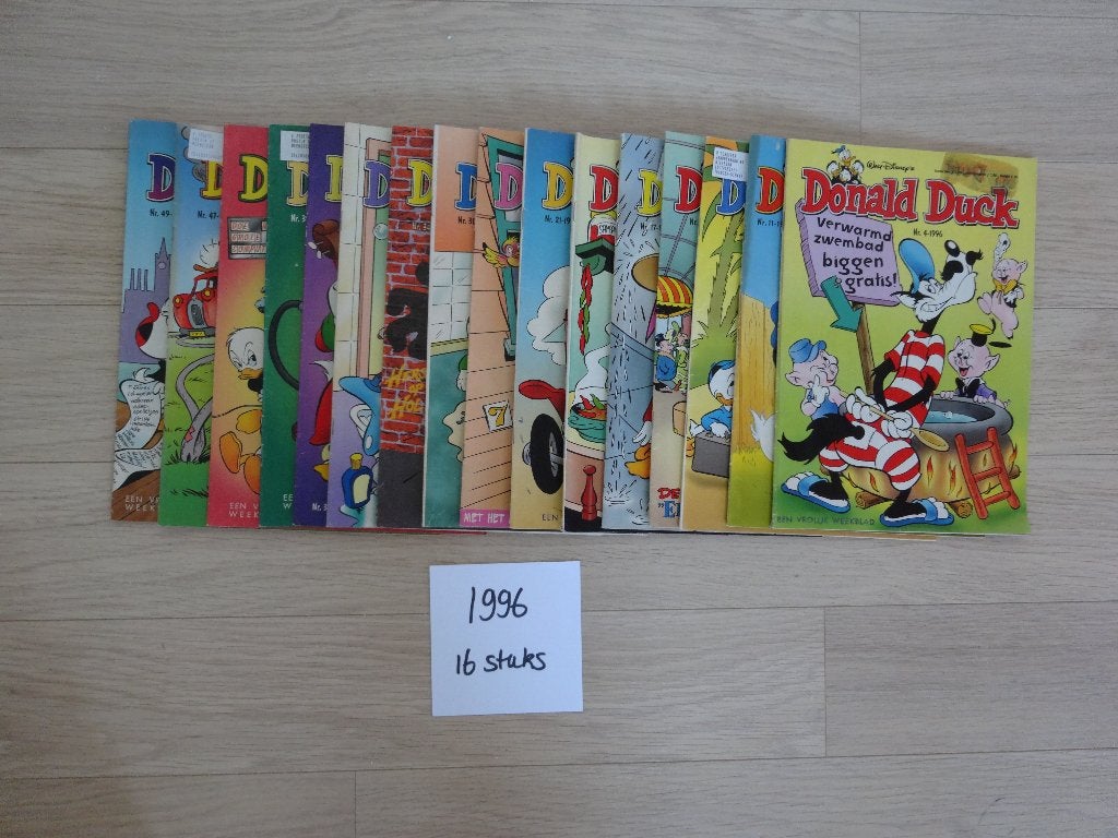 Donald Duck jaargang 1996 – 16 st, Meerdere stripboeken, Ophalen of Verzenden, Zo goed als nieuw