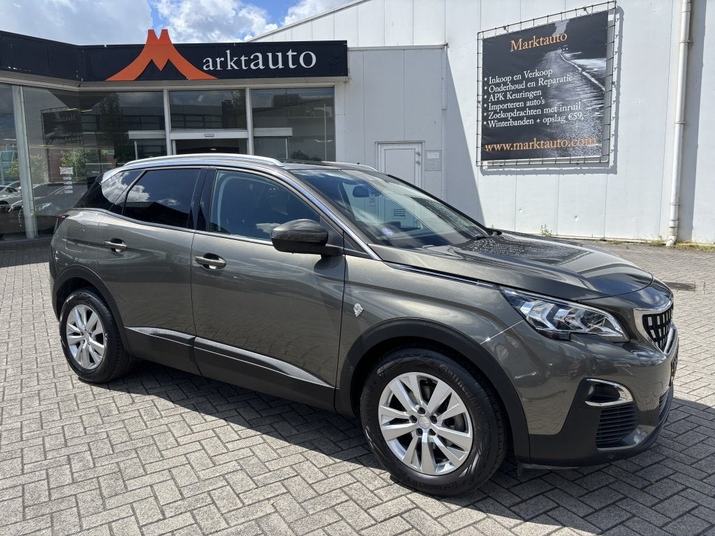 Peugeot 3008 1.2 PureTech Active Navi Carplay Trekhaak Parke, Auto's, Stof, Gebruikt, Euro 6, 1199 cc