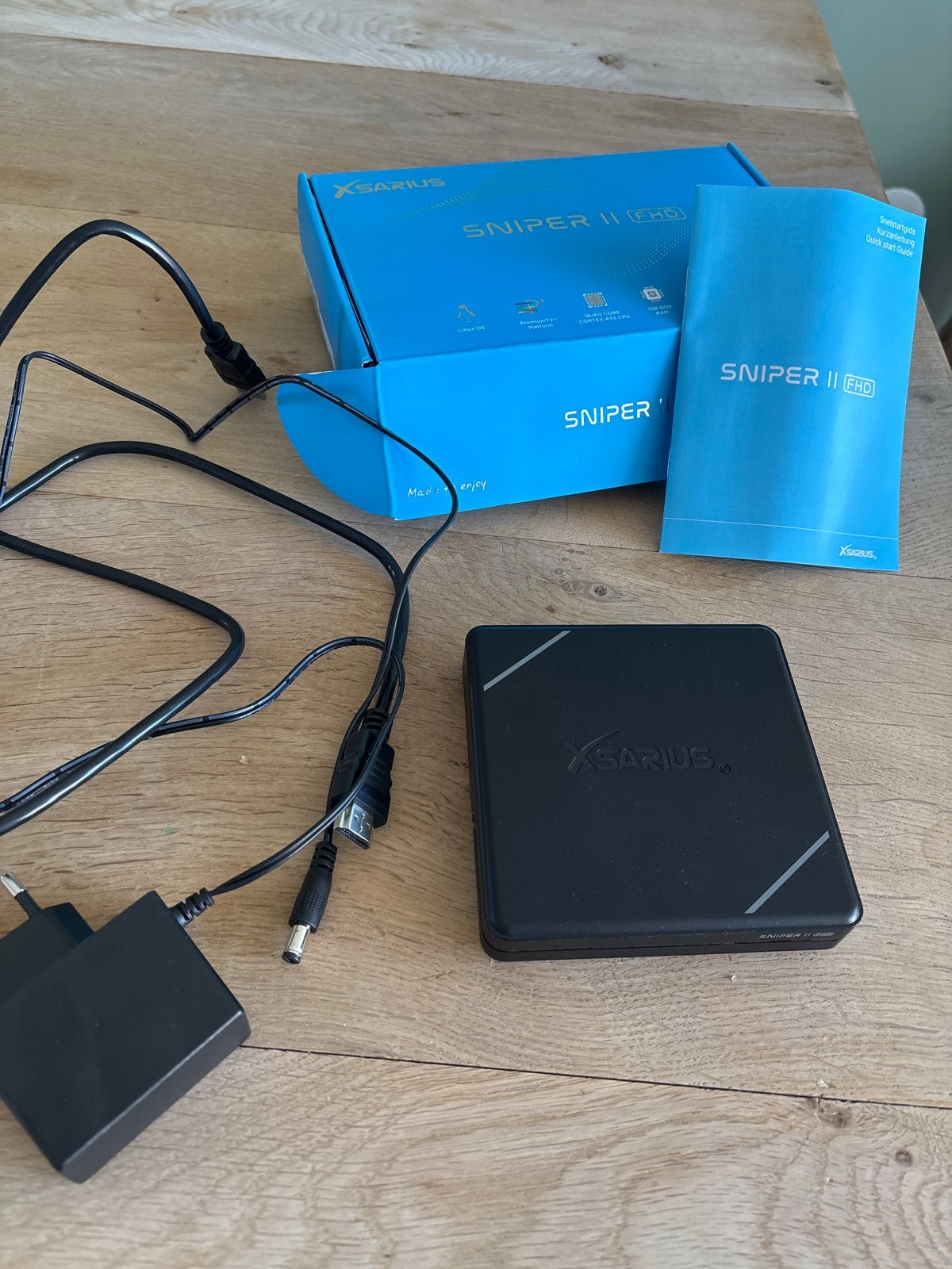 XSARUS SNIPER II FHD Mediaspeler - Zo goed als nieuw, Ophalen, Zo goed als nieuw, HDMI, Zonder harde schijf