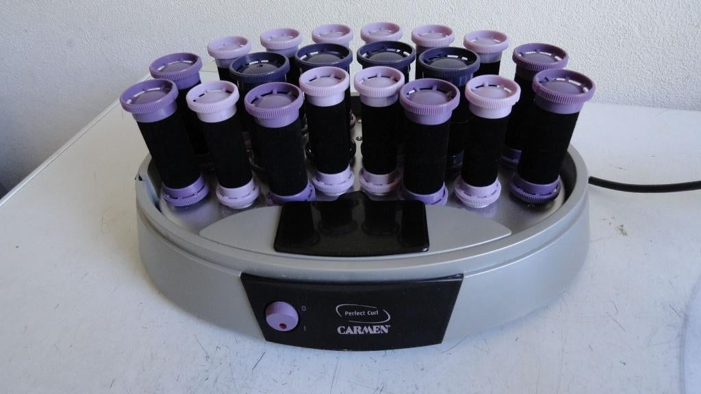 Carmen perfect curl met 20 warmte rollers ook voor kort haar, Ophalen of Verzenden, Zo goed als nieuw, Overige typen