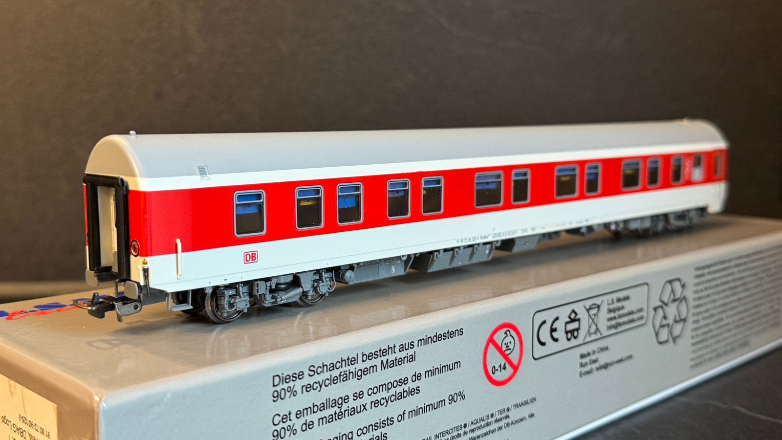 LS Models 46 024 - DB WLABmz, Overige merken, Gelijkstroom, Analoog, Wagon