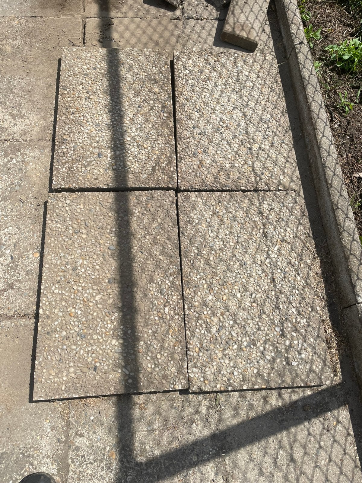 Grindtegel 40x60 35 stuks, Tuin en Terras, Tegels en Klinkers, Ophalen, 5 tot 10 m², Zo goed als nieuw, Beton