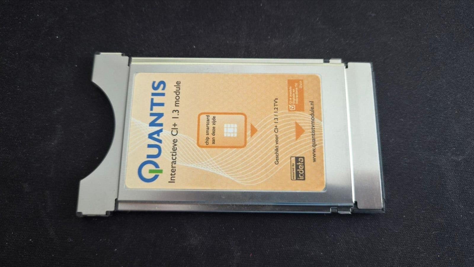 Quantis Interactieve CI+ 1.3 module Irdeto DVB CI+, Ophalen of Verzenden, Gebruikt, Decoder