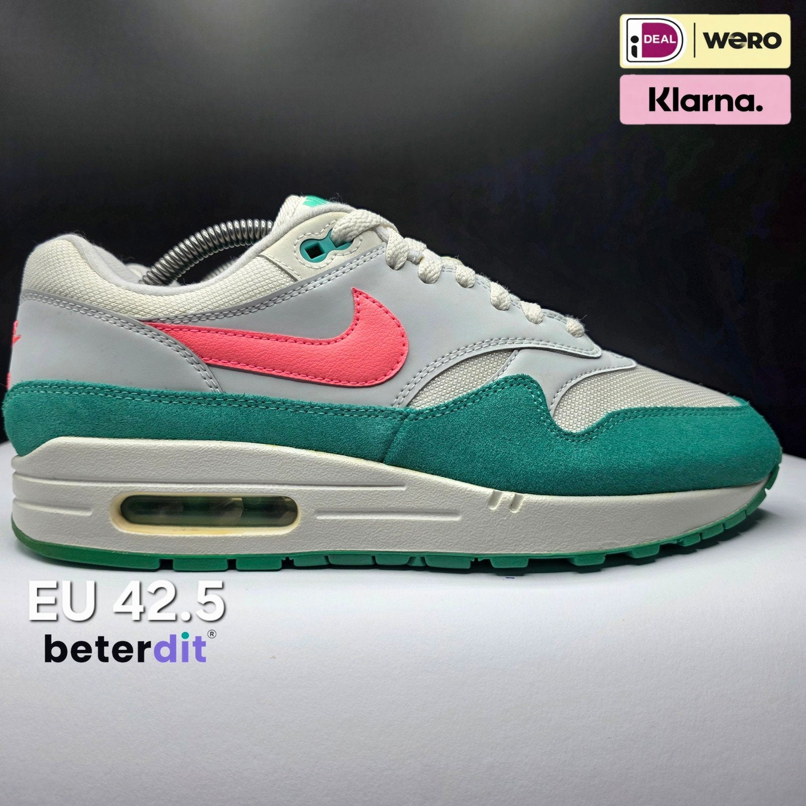Nike Air Max 1 'Watermelon' Maat: 42.5, Nike air max, Ophalen of Verzenden, Nike, Nike