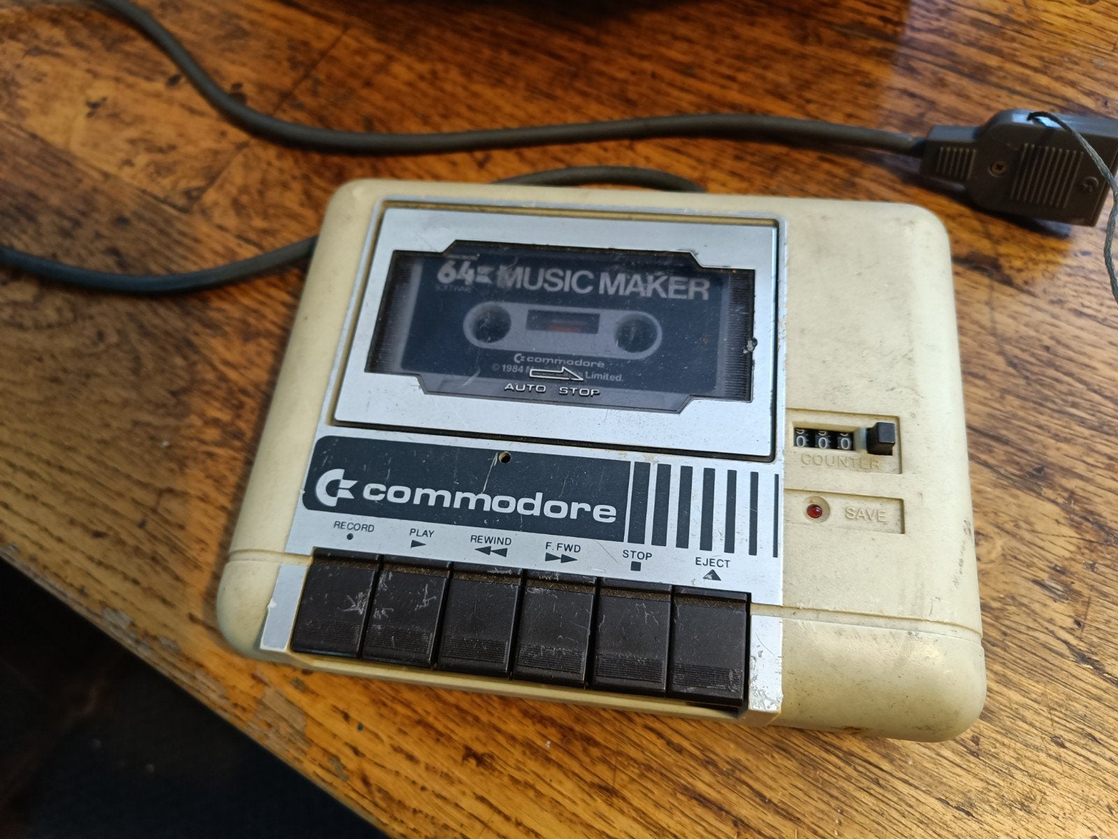 Commodore Datasette C2N - Vintage Cassette Drive, Ophalen of Verzenden, Commodore