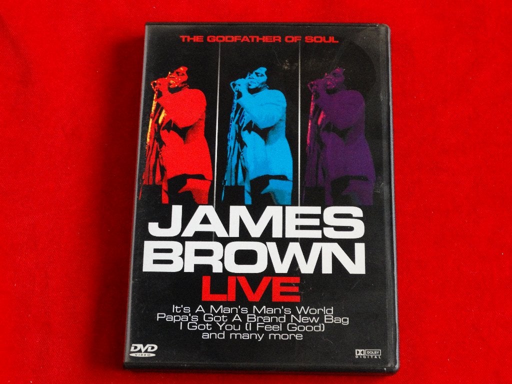 Muziek dvd. James brown live. Nieuw, krasvrij, Cd's en Dvd's, Alle leeftijden, Ophalen, Zo goed als nieuw