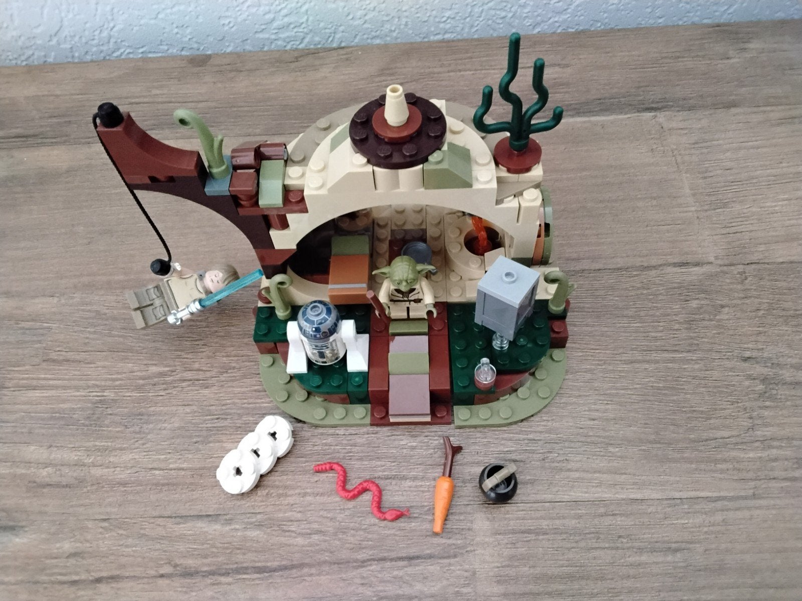 LEGO STAR WARS Yoda's hut - 75208

compleet zonder boekje of, Ophalen of Verzenden, Zo goed als nieuw