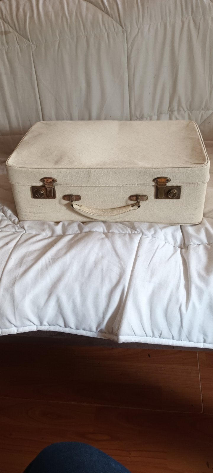 Vintage Cheney England Cosmetica Koffer - 45x31x15 cm, Overige materialen, Gebruikt, Slot, Minder dan 50 cm