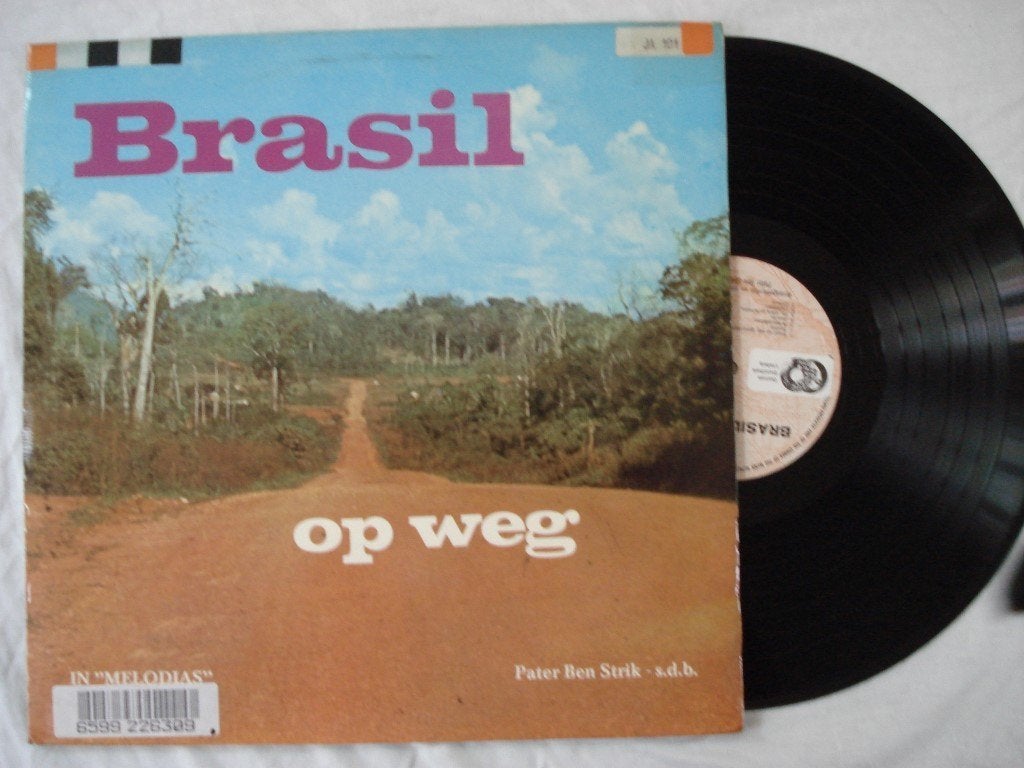 Pater Ben Strik - Brasil op weg, LP, Gebruikt, Ophalen of Verzenden, Gatefold hoes