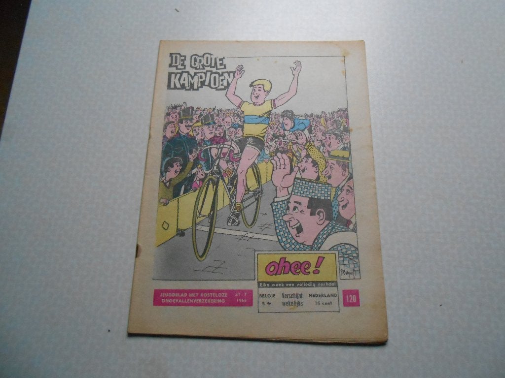 Ohee 120 De Grote Kampioen 1965., Boeken, Eén stripboek, Ophalen of Verzenden, Zo goed als nieuw