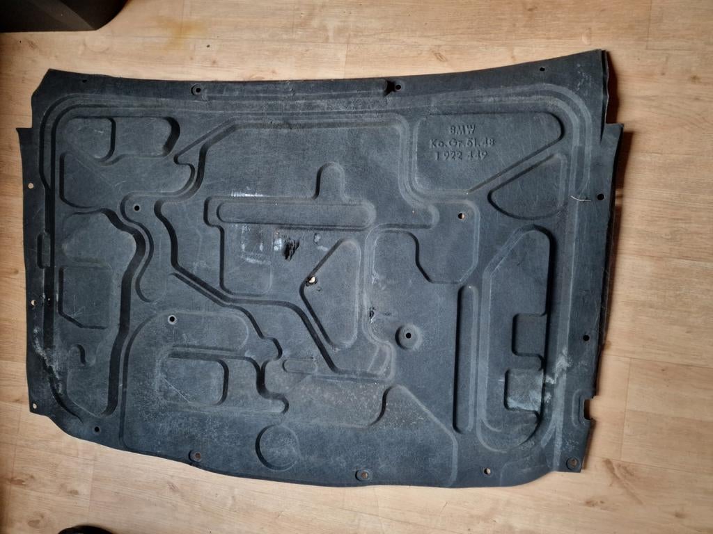 Bmw E30 motorkap geluidsisolatie, isolatieplaat, Auto diversen, Ophalen of Verzenden, Gebruikt