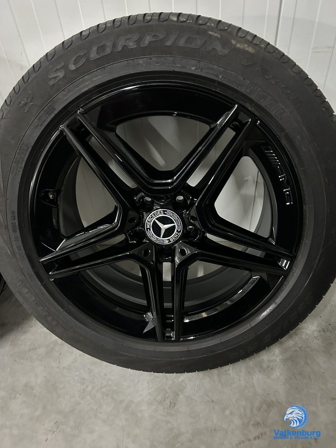 6mm! Originele Mercedes GLC W254 X254 C254 19 inch zwarte AM, 19 inch, Gebruikt, -, -